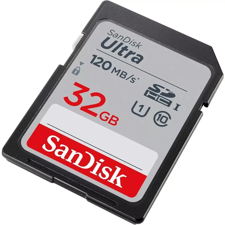 OEM SanDisk Ultra 32 GB SDHC SD Class 10 U1 Flash Memory Card 120MB/s UHS-I HD - Image 3