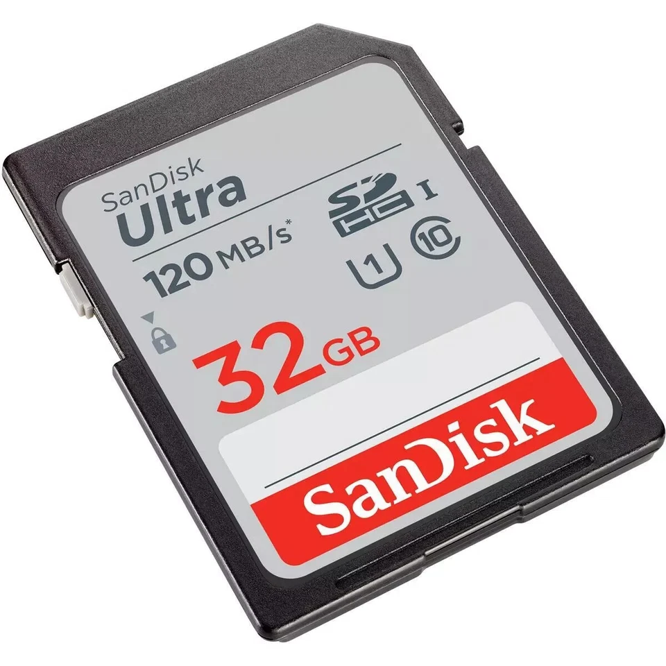 OEM SanDisk Ultra 32 GB SDHC SD Class 10 U1 Flash Memory Card 120MB/s UHS-I HD - Image 2